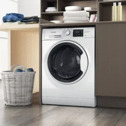 Hotpoint NDB9635WUK_WH 9kg/6kg Freestanding Condenser Washer Dryer - White -Prime Kitchen hotpoint ndb9635wuk wh 9kg 6kg freestanding condenser washer dryer white5054645651863 05i bq