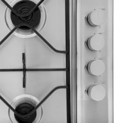 Hotpoint Newstyle PAN642IXH_SS 4 Burner Metal Gas Hob (W)580mm - Stainless Steel -Prime Kitchen hotpoint newstyle pan642ixh ss 4 burner metal gas hob w 580mm stainless steel5054645005208 02c bq