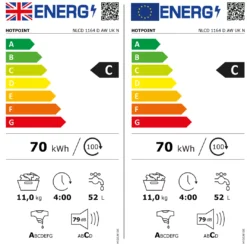 Hotpoint NLCD1164DAWUKN 11kg Freestanding 1600rpm Washing Machine - White -Prime Kitchen hotpoint nlcd1164dawukn 11kg freestanding 1600rpm washing machine white5054645600281 EUP EN
