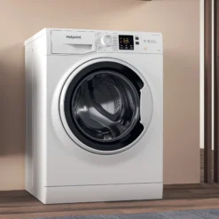 Hotpoint NSWA945CWWUKN_WH 9kg Freestanding 1400rpm Washing Machine - White -Prime Kitchen hotpoint nswa945cwwukn wh 9kg freestanding 1400rpm washing machine white5054645645640 04i bq