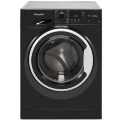 Hotpoint NSWM1045CBSUKN_BK 10kg Freestanding 1400rpm Washing Machine - Black