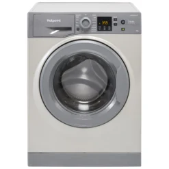Hotpoint NSWM1045CGGUKN_GH 10kg Freestanding 1400rpm Washing Machine - Graphite