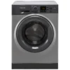 Hotpoint NSWM743UGGUKN_GH 7kg Freestanding 1400rpm Washing Machine - Graphite -Prime Kitchen hotpoint nswm743uggukn gh 7kg freestanding 1400rpm washing machine graphite5054645637430 01c bq