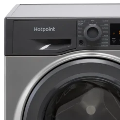 Hotpoint NSWM743UGGUKN_GH 7kg Freestanding 1400rpm Washing Machine - Graphite -Prime Kitchen hotpoint nswm743uggukn gh 7kg freestanding 1400rpm washing machine graphite5054645637430 02c bq