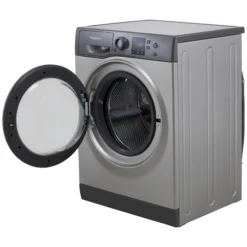 Hotpoint NSWM743UGGUKN_GH 7kg Freestanding 1400rpm Washing Machine - Graphite -Prime Kitchen hotpoint nswm743uggukn gh 7kg freestanding 1400rpm washing machine graphite5054645637430 05c bq