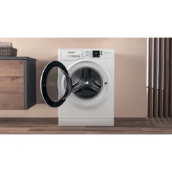 Hotpoint NSWM743UWUKN_WH 7kg Freestanding 1400rpm Washing Machine - White -Prime Kitchen hotpoint nswm743uwukn wh 7kg freestanding 1400rpm washing machine white5054645637836 10i bq