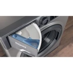 Hotpoint NSWM845CGGUKN_GH 8kg Freestanding 1400rpm Washing Machine - Graphite 18 Hotpoint NSWM845CGGUKN_GH 8kg Freestanding 1400rpm Washing Machine - Graphite -Prime Kitchen hotpoint nswm845cggukn gh 8kg freestanding 1400rpm washing machine graphite5054645645787 07i bq