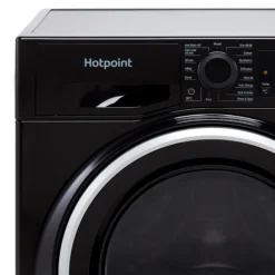 Hotpoint NSWM944CBSUKN_BK 9kg Freestanding 1400rpm Washing Machine - Black -Prime Kitchen hotpoint nswm944cbsukn bk 9kg freestanding 1400rpm washing machine black5054645637225 02c bq