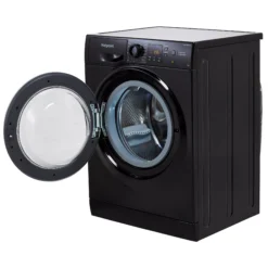 Hotpoint NSWM944CBSUKN_BK 9kg Freestanding 1400rpm Washing Machine - Black -Prime Kitchen hotpoint nswm944cbsukn bk 9kg freestanding 1400rpm washing machine black5054645637225 05c bq