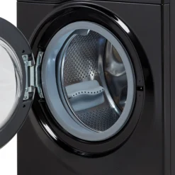 Hotpoint NSWM944CBSUKN_BK 9kg Freestanding 1400rpm Washing Machine - Black -Prime Kitchen hotpoint nswm944cbsukn bk 9kg freestanding 1400rpm washing machine black5054645637225 06c bq