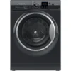 Hotpoint NSWM945CBSUKN_BK 9kg Freestanding 1400rpm Washing Machine - Black -Prime Kitchen hotpoint nswm945cbsukn bk 9kg freestanding 1400rpm washing machine black5054645645602 01c bq