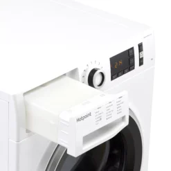 Hotpoint NTM1192SKUK 9kg Freestanding Heat Pump Tumble Dryer - White -Prime Kitchen hotpoint ntm1192skuk 9kg freestanding heat pump tumble dryer white5054645561407 06c bq