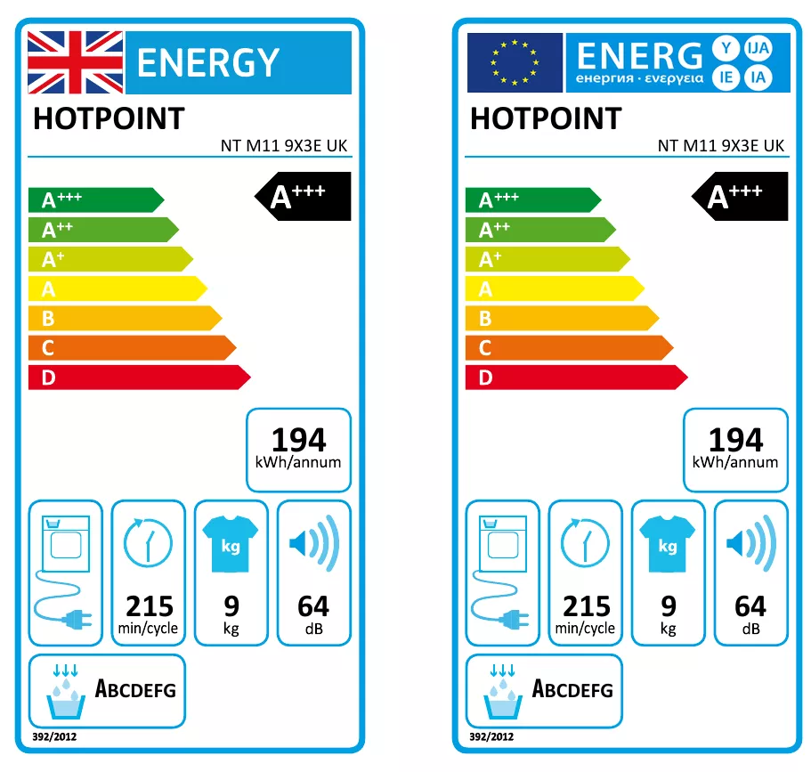 Hotpoint NTM119X3EUK_WH 9kg Freestanding Heat Pump Tumble Dryer 4 Hotpoint NTM119X3EUK_WH 9kg Freestanding Heat Pump Tumble Dryer - Image 2