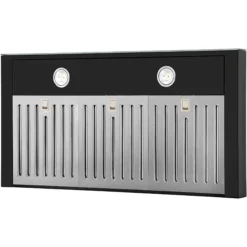 Hotpoint PHBS9.8CLTDK_BK Metal & Plastic Chimney Cooker Hood (W)89.8cm - Black -Prime Kitchen hotpoint phbs9 8cltdk bk metal plastic chimney cooker hood w 89 8cm black5016108949955 03c bq