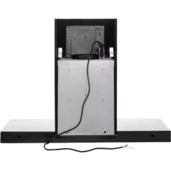 Hotpoint PHBS9.8CLTDK_BK Metal & Plastic Chimney Cooker Hood (W)89.8cm - Black -Prime Kitchen hotpoint phbs9 8cltdk bk metal plastic chimney cooker hood w 89 8cm black5016108949955 06c bq