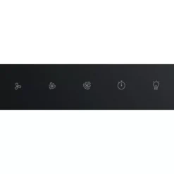 Hotpoint PHVP82FLTK Metal Chimney Cooker Hood (W)79.8cm - Black -Prime Kitchen hotpoint phvp82fltk metal chimney cooker hood w 79 8cm black5054645639465 02c bq