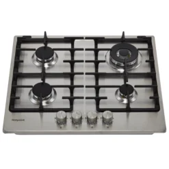 Hotpoint PPH60GDFIXUK_SI 59cm Gas Hob -Prime Kitchen hotpoint pph60gdfixuk si 59cm gas hob5054645635467 04c bq