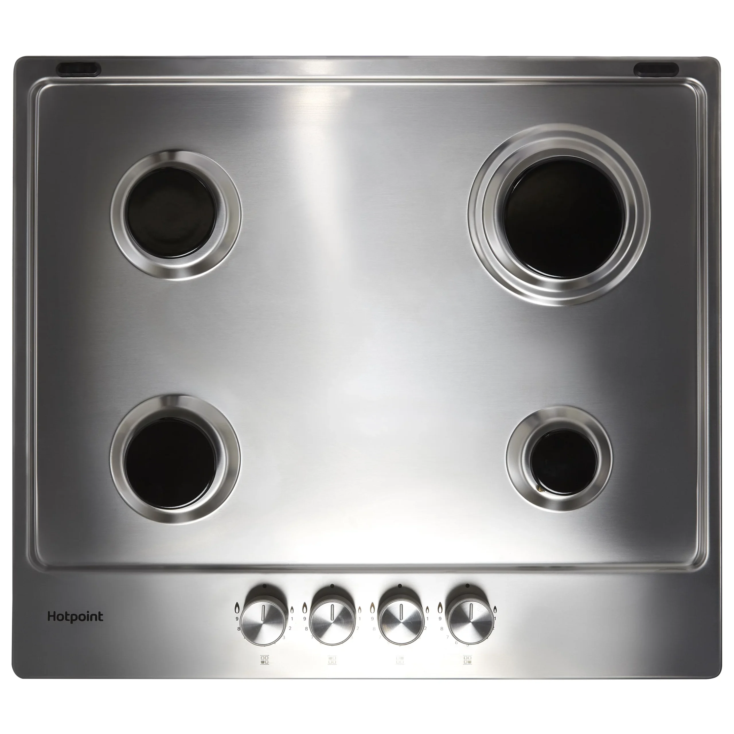 Hotpoint PPH60PFIXUK_SI 4 Burner Metal Gas Hob (W)590mm - Stainless Steel 6 Hotpoint PPH60PFIXUK_SI 4 Burner Metal Gas Hob (W)590mm - Stainless Steel - Image 4