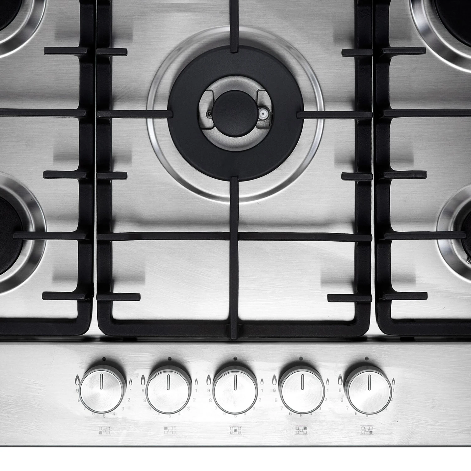 Hotpoint PPH75GDFIXUK_SI 75cm Gas Hob 6 Hotpoint PPH75GDFIXUK_SI 75cm Gas Hob - Image 4