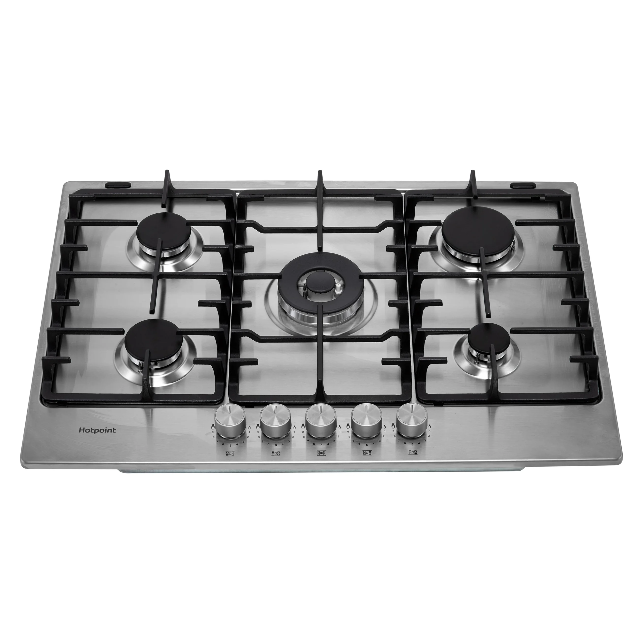 Hotpoint PPH75GDFIXUK_SI 75cm Gas Hob 4 Hotpoint PPH75GDFIXUK_SI 75cm Gas Hob - Image 2