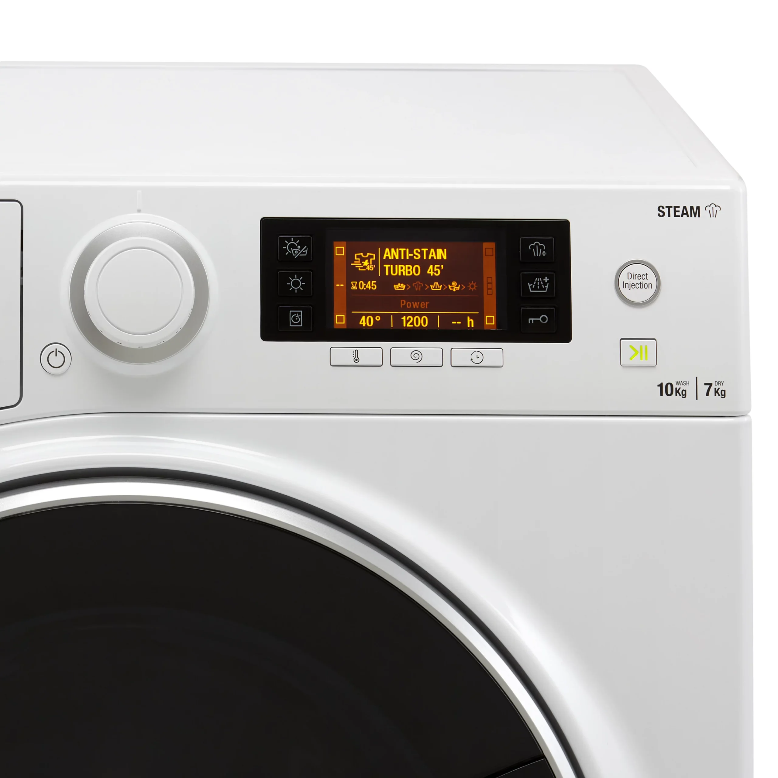 Hotpoint RD1076JDUKN_WH 10kg/7kg Freestanding Condenser Washer Dryer - White 7 Hotpoint RD1076JDUKN_WH 10kg/7kg Freestanding Condenser Washer Dryer - White - Image 5