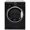 Hotpoint RDG9643KSUKN 9kg/6kg Freestanding Condenser Washer Dryer - Black -Prime Kitchen hotpoint rdg9643ksukn 9kg 6kg freestanding condenser washer dryer black5054645609956 01c bq