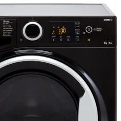 Hotpoint RDG9643KSUKN 9kg/6kg Freestanding Condenser Washer Dryer - Black 13 Hotpoint RDG9643KSUKN 9kg/6kg Freestanding Condenser Washer Dryer - Black -Prime Kitchen hotpoint rdg9643ksukn 9kg 6kg freestanding condenser washer dryer black5054645609956 03c bq