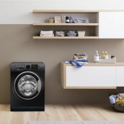 Hotpoint RDG9643KSUKN 9kg/6kg Freestanding Condenser Washer Dryer - Black 20 Hotpoint RDG9643KSUKN 9kg/6kg Freestanding Condenser Washer Dryer - Black -Prime Kitchen hotpoint rdg9643ksukn 9kg 6kg freestanding condenser washer dryer black5054645609956 09i bq