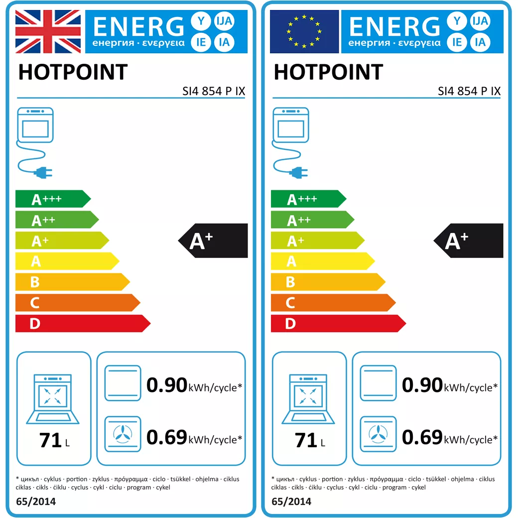 Hotpoint SI4854PIX Built-in Single Multifunction Pyrolytic Oven - Stainless Steel 11 Hotpoint SI4854PIX Built-in Single Multifunction Pyrolytic Oven - Stainless Steel - Image 9