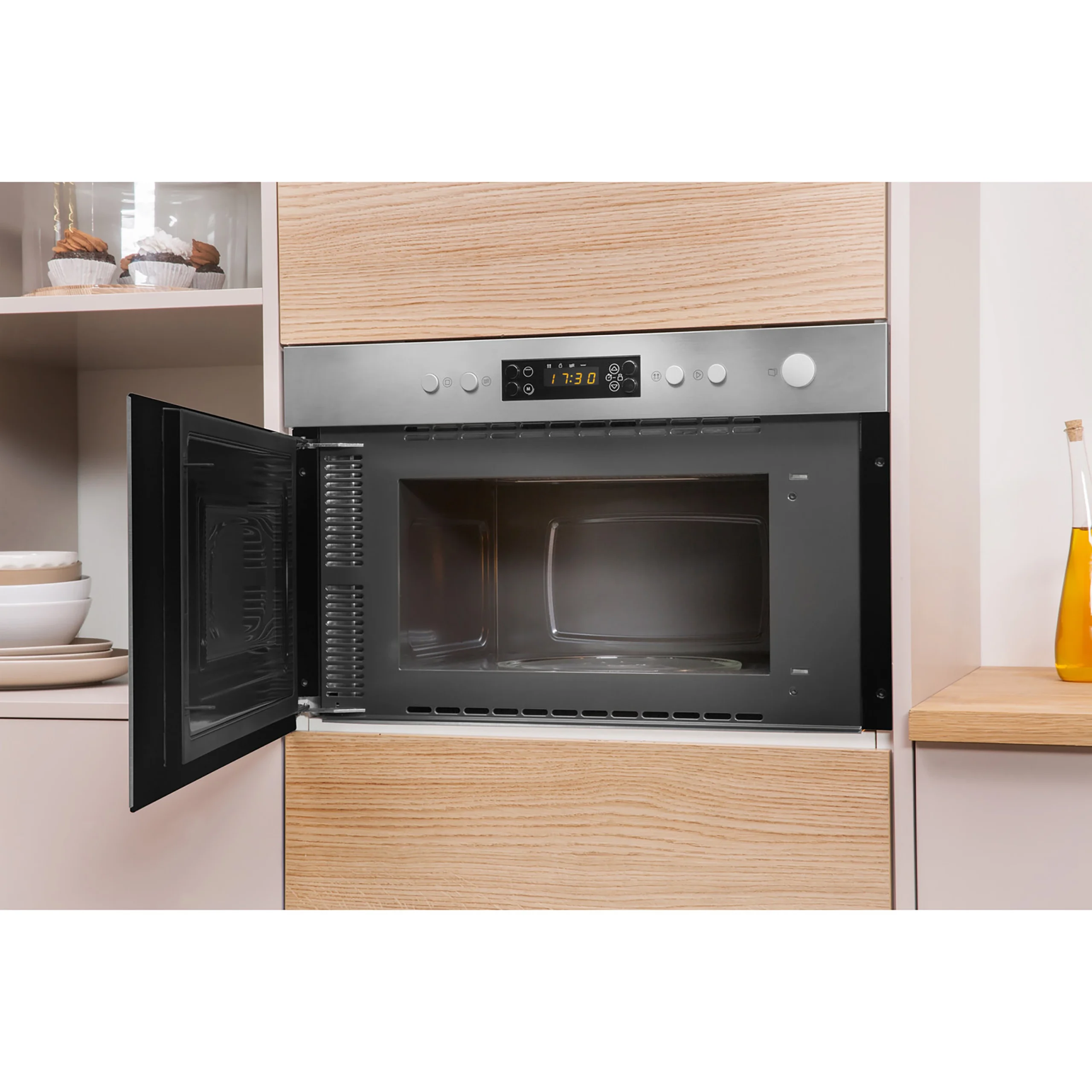Indesit Aria MWI3213IX_SI 22L Built-in Microwave - Stainless Steel 6 Indesit Aria MWI3213IX_SI 22L Built-in Microwave - Stainless Steel - Image 4