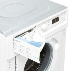 Indesit BIWMIL71252UKN_WH 7kg Built-in 1200rpm Washing Machine - White -Prime Kitchen indesit biwmil71252ukn wh 7kg built in 1200rpm washing machine white8050147602942 06c bq