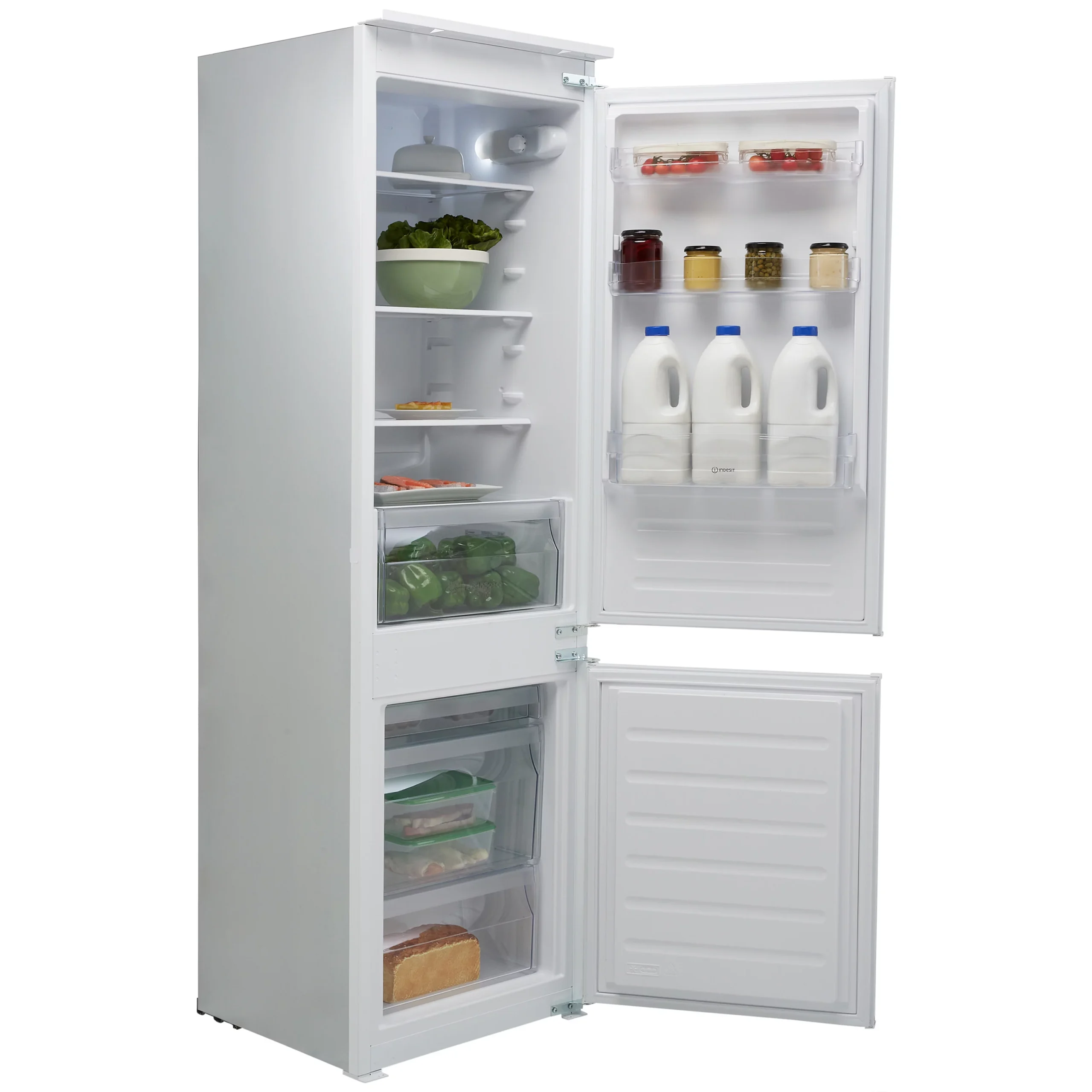 Indesit IB7030A1D.UK1_WH 70:30 Built-in Manual Defrost Fridge Freezer - White 5 Indesit IB7030A1D.UK1_WH 70:30 Built-in Manual Defrost Fridge Freezer - White - Image 3
