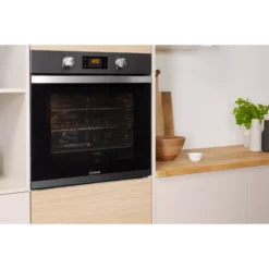 Indesit IFW3841PIXUK_SS Integrated Single Electric Multifunction Oven - Stainless Steel -Prime Kitchen indesit ifw3841pixuk ss integrated single electric multifunction oven stainless steel8050147026649 10i bq