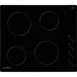 Indesit RI860C_BK 58cm Ceramic Hob - Black