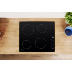 Indesit RI860C_BK 58cm Ceramic Hob - Black 18 Indesit RI860C_BK 58cm Ceramic Hob - Black -Prime Kitchen indesit ri860c bk 58cm ceramic hob black8050147042755 06i bq