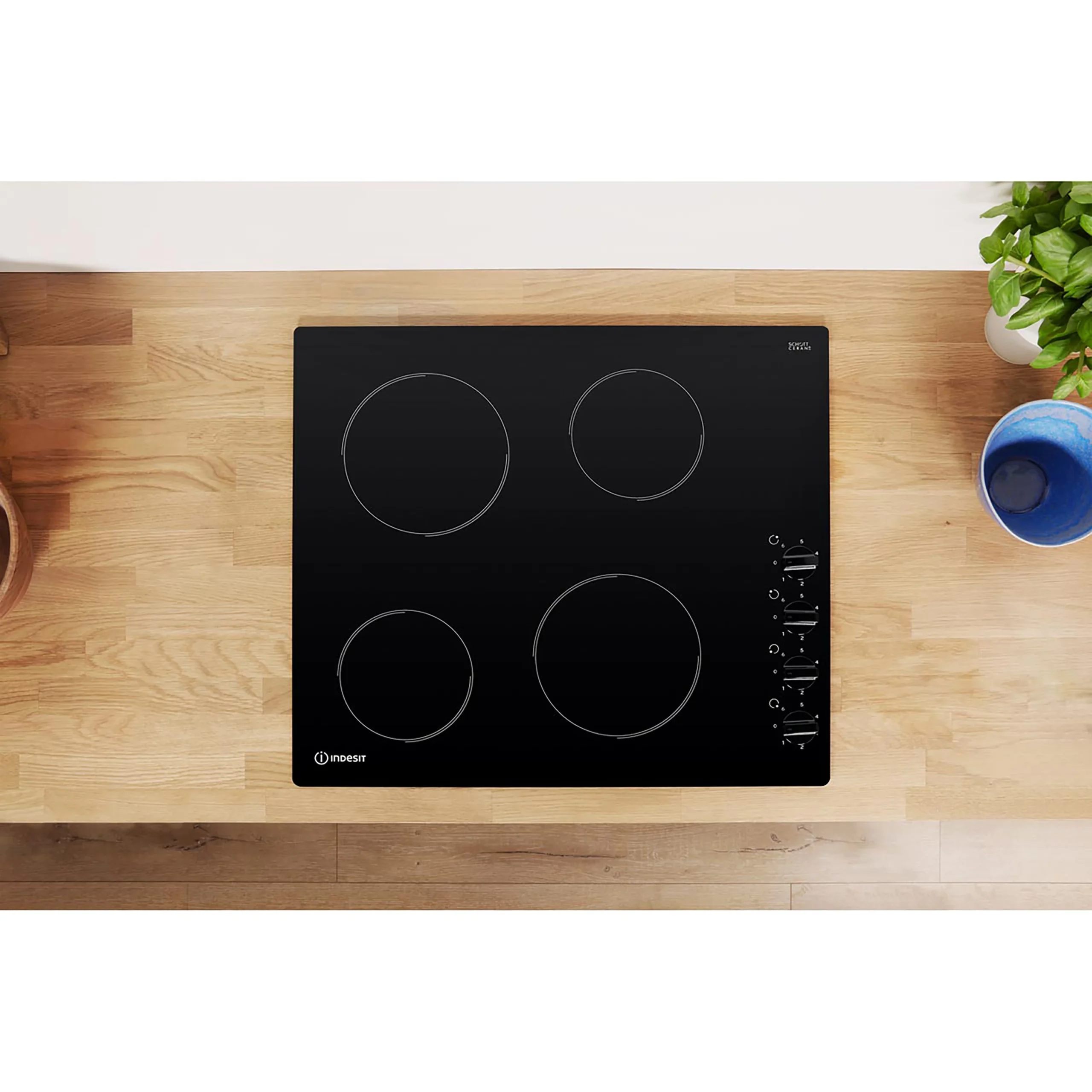 Indesit RI860C_BK 58cm Ceramic Hob - Black 9 Indesit RI860C_BK 58cm Ceramic Hob - Black - Image 7