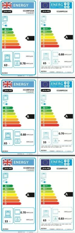 Leisure CC100F521C Freestanding Electric Range Cooker With Gas & Electric Hob -Prime Kitchen leisure cc100f521c freestanding electric range cooker with gas electric hob5023790041508 EUP EN