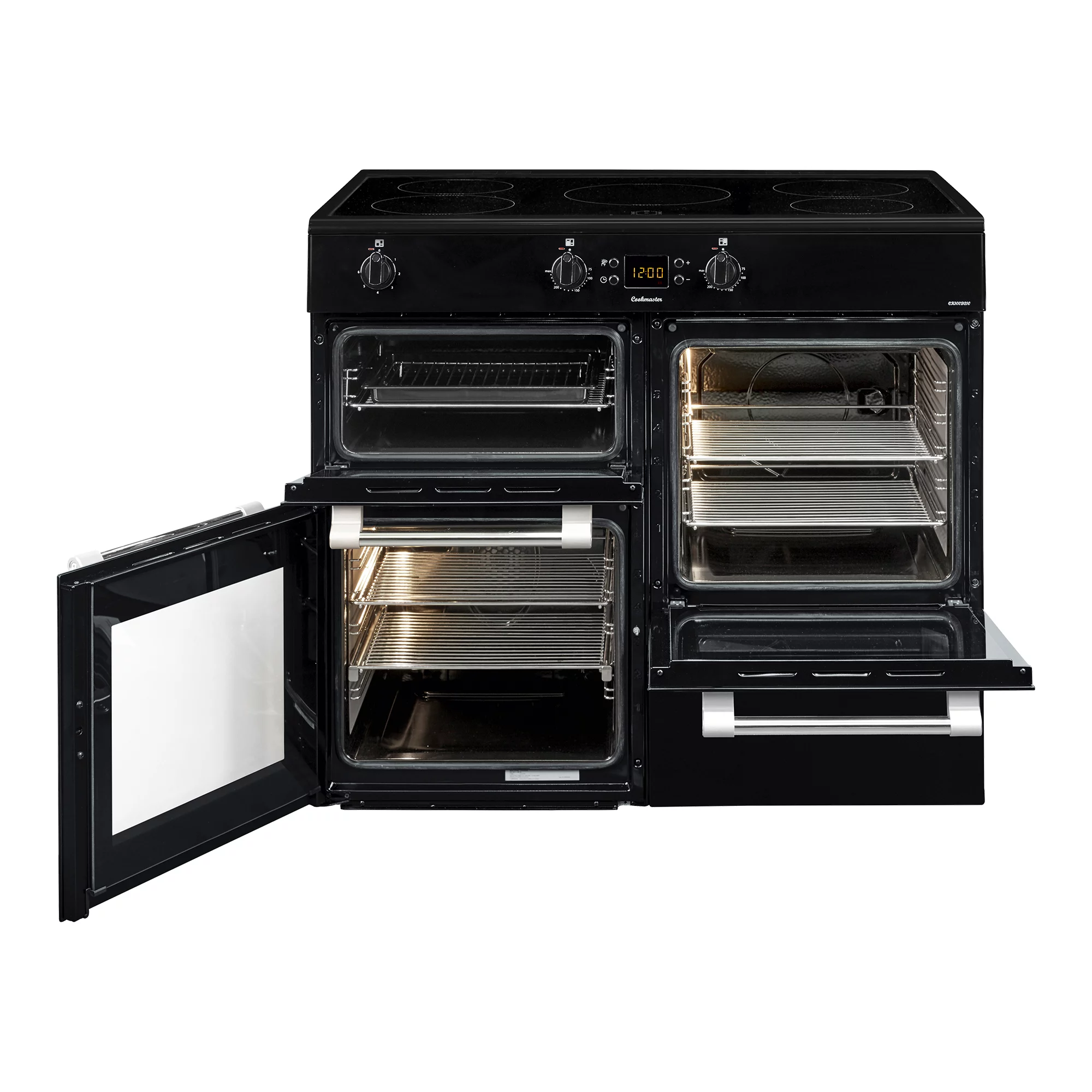 Leisure CK100D210K Freestanding Electric Range Cooker With Induction Hob 4 Leisure CK100D210K Freestanding Electric Range Cooker With Induction Hob - Image 2