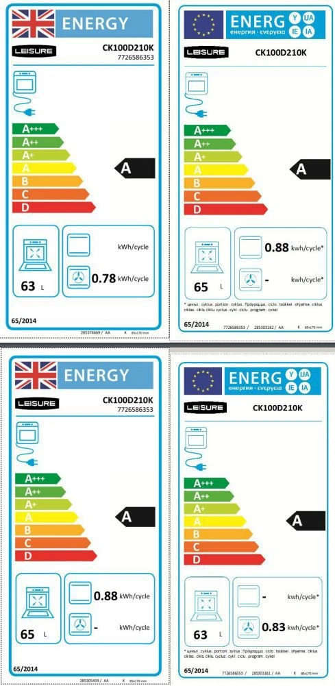 Leisure CK100D210K Freestanding Electric Range Cooker With Induction Hob 11 Leisure CK100D210K Freestanding Electric Range Cooker With Induction Hob - Image 9