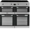 Leisure CS100D510X Freestanding Electric Range Cooker With Induction Hob - Stainless Steel Effect -Prime Kitchen leisure cs100d510x freestanding electric range cooker with induction hob stainless steel effect5023790036733 02c bq