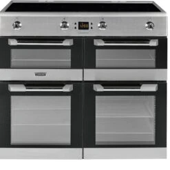 Leisure CS100D510X Freestanding Electric Range Cooker With Induction Hob - Stainless Steel Effect