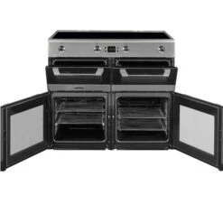 Prime Kitchen -Prime Kitchen leisure cs100d510x freestanding electric range cooker with induction hob stainless steel effect5023790036733 21c