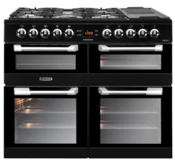 Leisure CS100F520K Freestanding Electric Range Cooker With Gas Hob