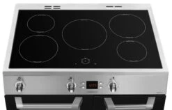 Leisure CS90D530X Freestanding Electric Range Cooker With Induction Hob -Prime Kitchen leisure cs90d530x freestanding electric range cooker with induction hob5023790037808 37c