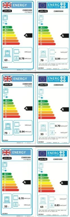 Leisure CS90D530X Freestanding Electric Range Cooker With Induction Hob -Prime Kitchen leisure cs90d530x freestanding electric range cooker with induction hob5023790037808 EUP EN