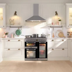 Leisure CS90F530X Freestanding Electric Range Cooker With Gas Hob -Prime Kitchen leisure cs90f530x freestanding electric range cooker with gas hob5023790032698 03i bq