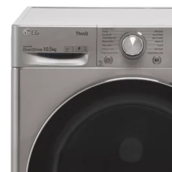 LG F4V710STSE 10kg Freestanding 1400rpm Washing Machine - Graphite -Prime Kitchen lg f4v710stse 10kg freestanding 1400rpm washing machine graphite8806098766017 02c bq