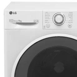 LG FAV309WNE 9kg Freestanding 1400rpm Washing Machine - White -Prime Kitchen lg fav309wne 9kg freestanding 1400rpm washing machine white8806091353252 02c bq