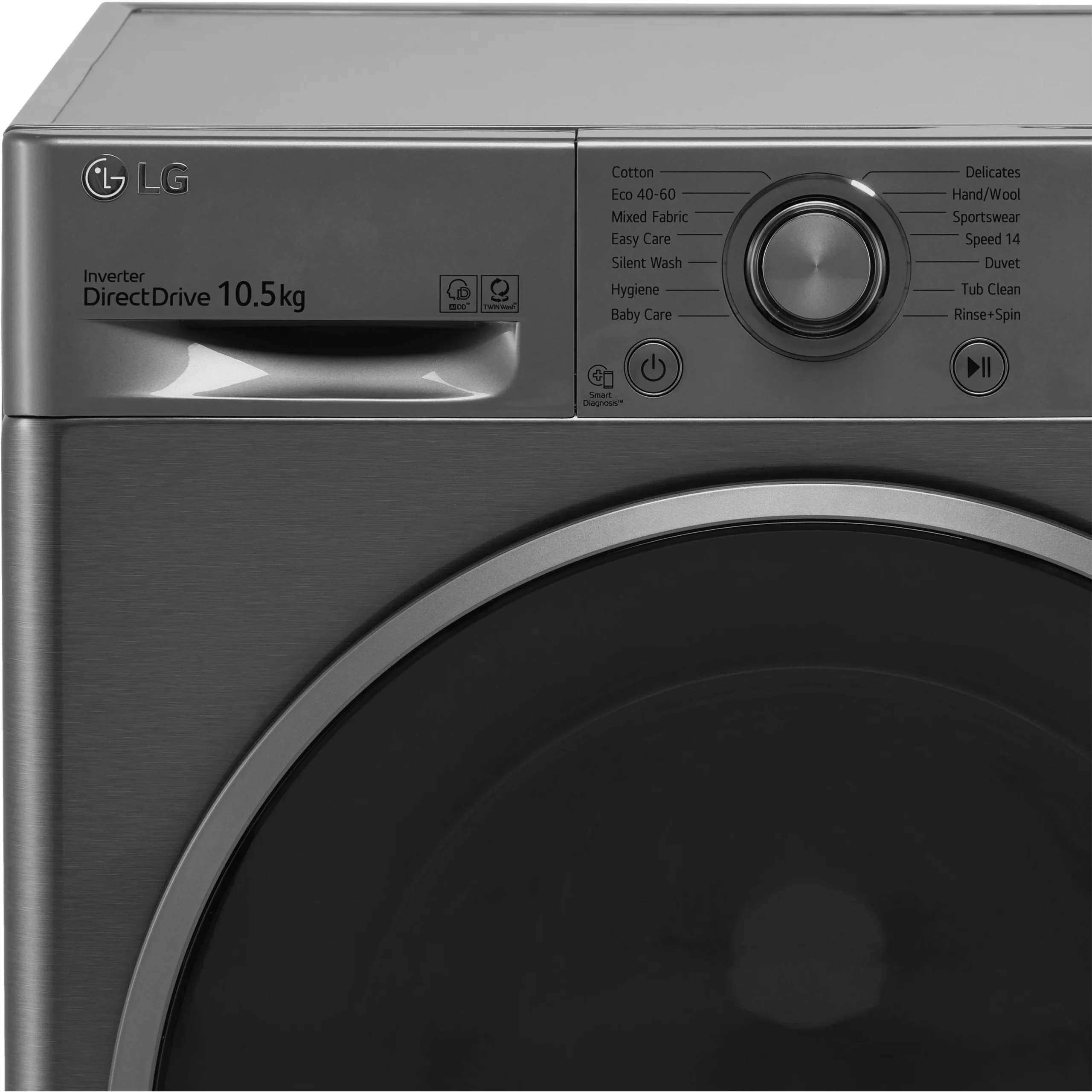 LG FAV310SNE 10kg Freestanding 1400rpm Washing Machine - Graphite 6 LG FAV310SNE 10kg Freestanding 1400rpm Washing Machine - Graphite - Image 4