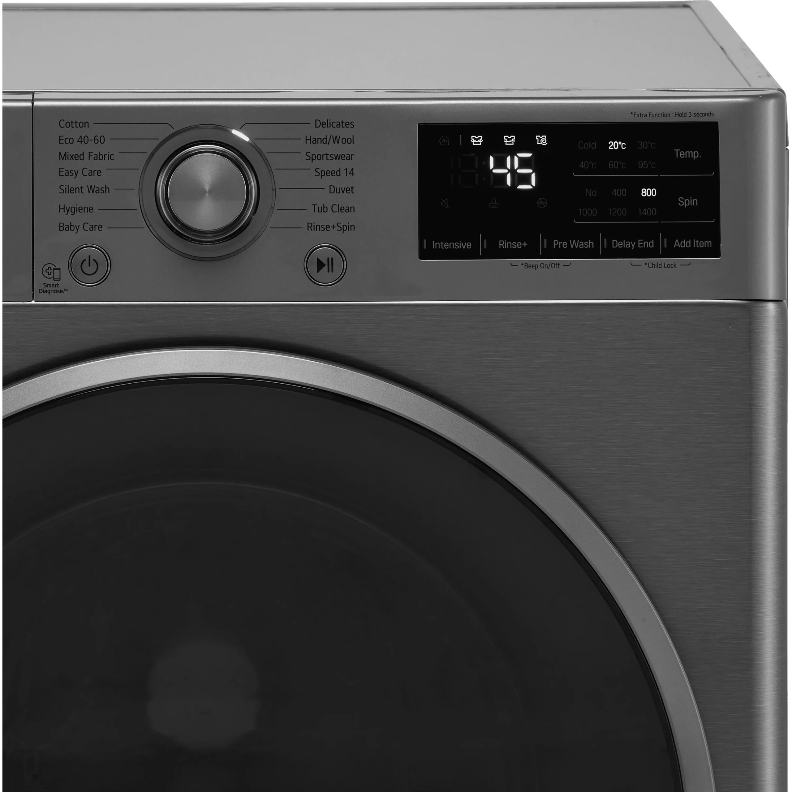 LG FAV310SNE 10kg Freestanding 1400rpm Washing Machine - Graphite 7 LG FAV310SNE 10kg Freestanding 1400rpm Washing Machine - Graphite - Image 5
